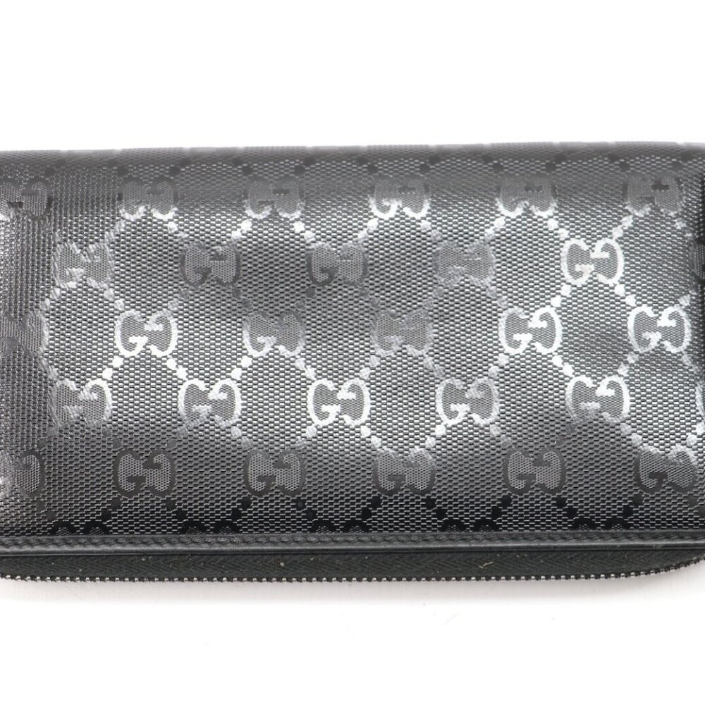 Gucci GG Imprime Zip Around Long Wallet - Picture 9 of 13